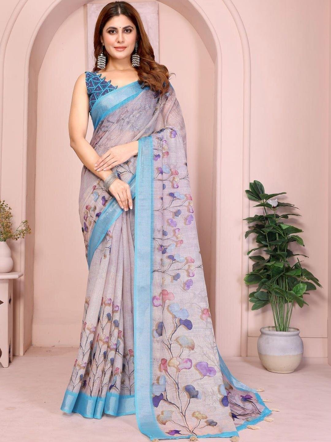 Floral Saree